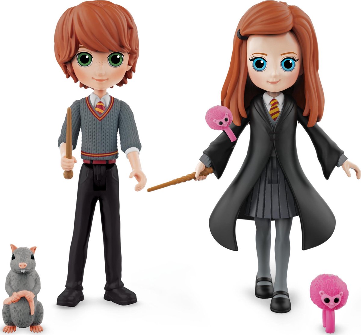 Wizarding World Harry Potter Magical Minis - Ron en Ginny Weasley Vriendschap Set - Actiefiguren