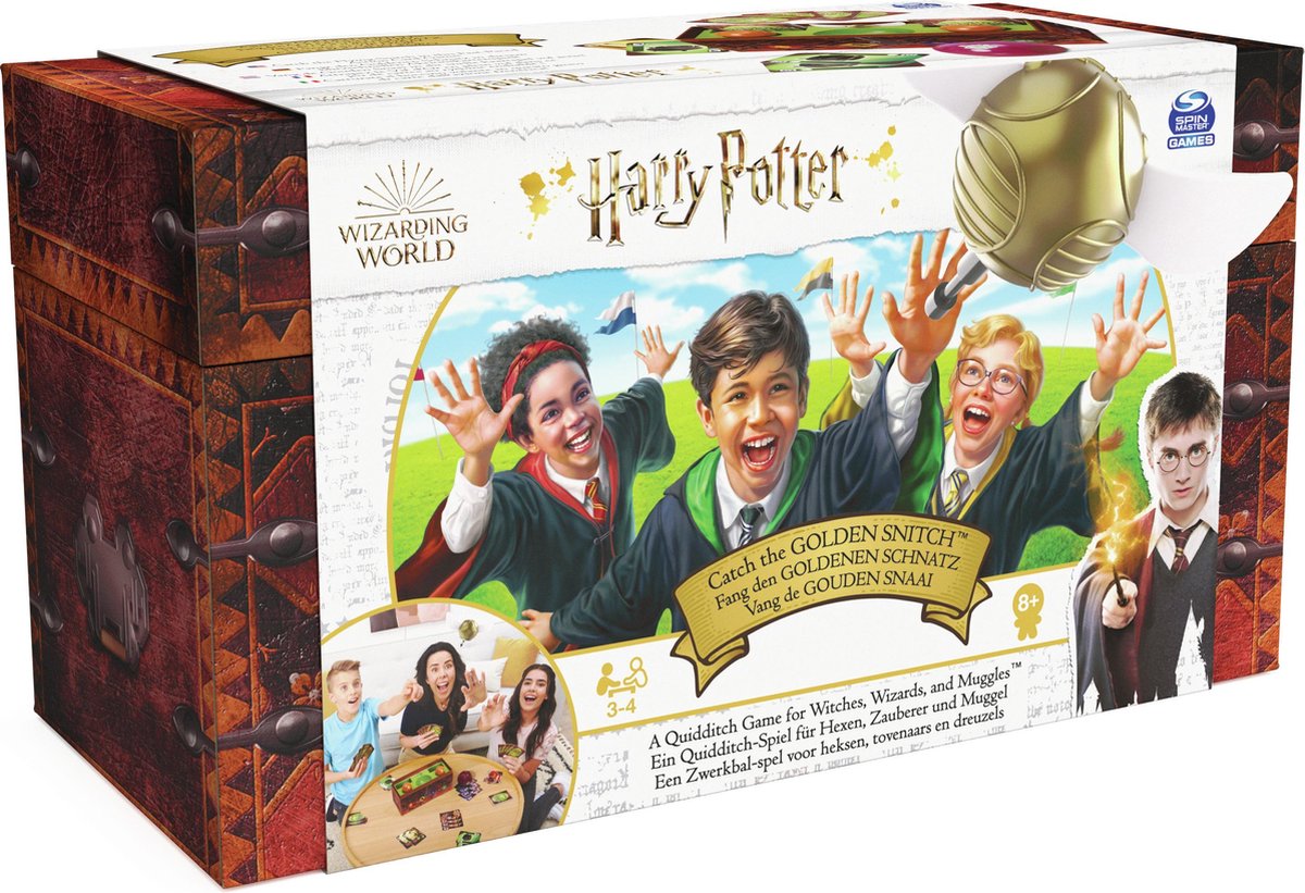 Wizarding World Harry Potter Vang De Gouden Snaai - Familiespel