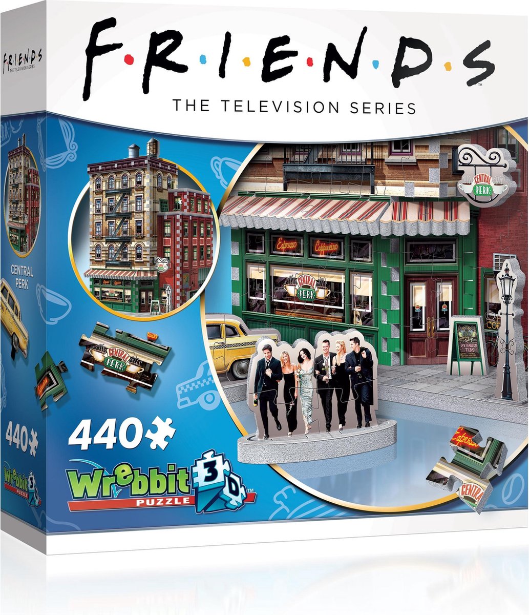 Friends - Central Perk (440 Teile) - 3D-Puzzle