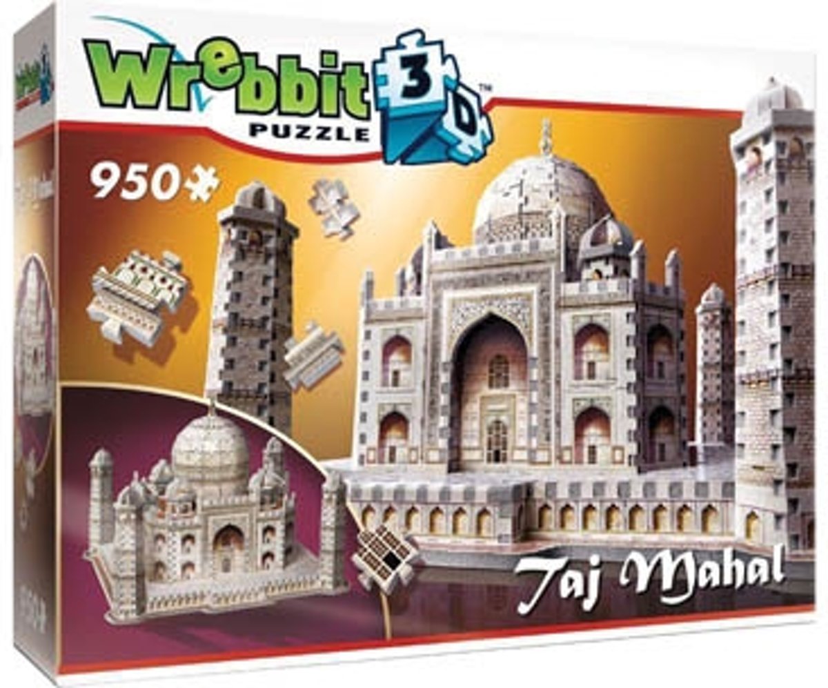 Taj Mahal - 3D puzzel - 950 Stukjes