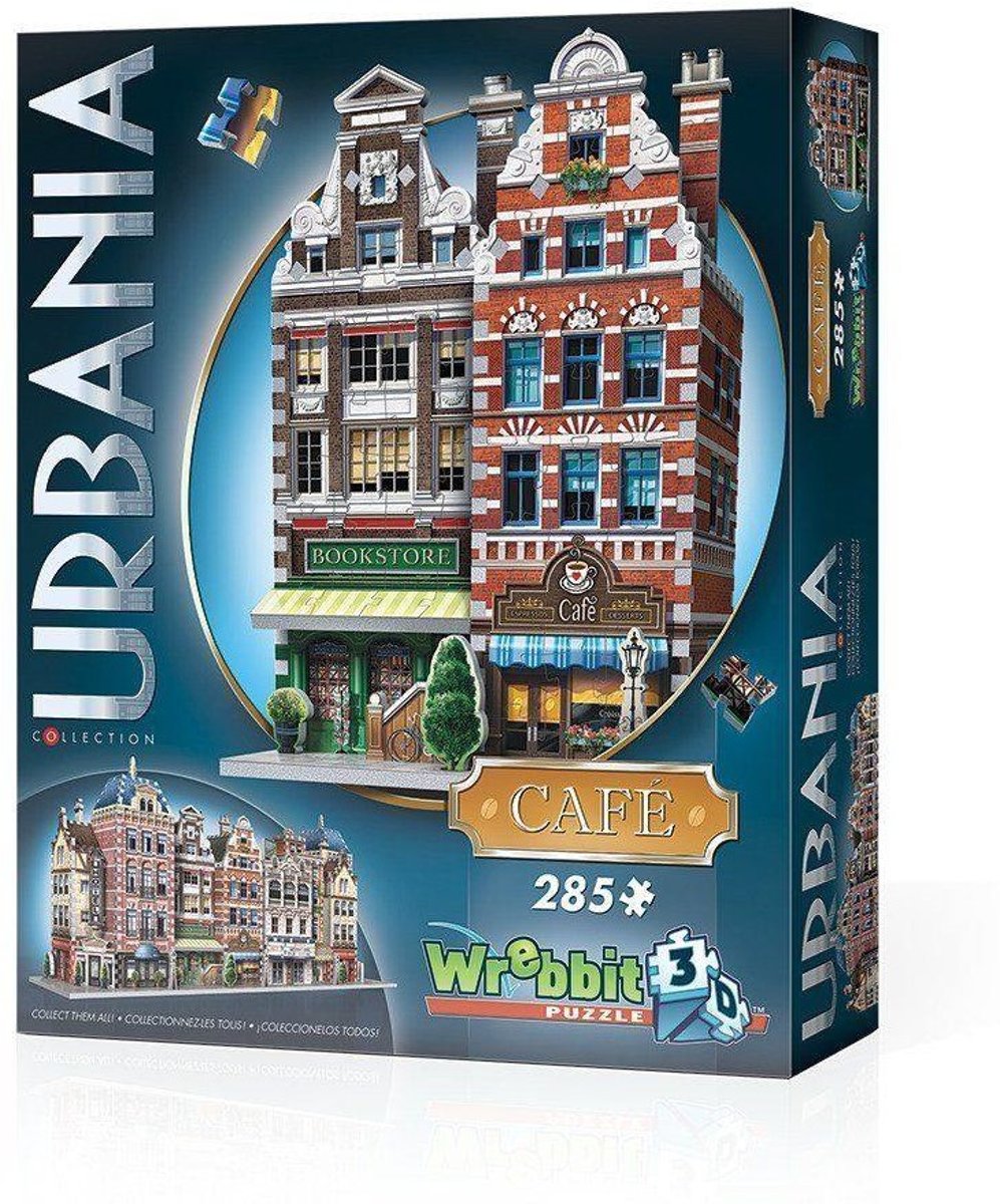 Wrebbit 3D Urbania Cafe 285 stukjes