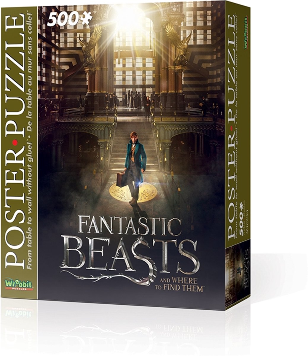 Wrebbit Poster Puzzle - Fantastic Beasts Macusa 500 stukjes