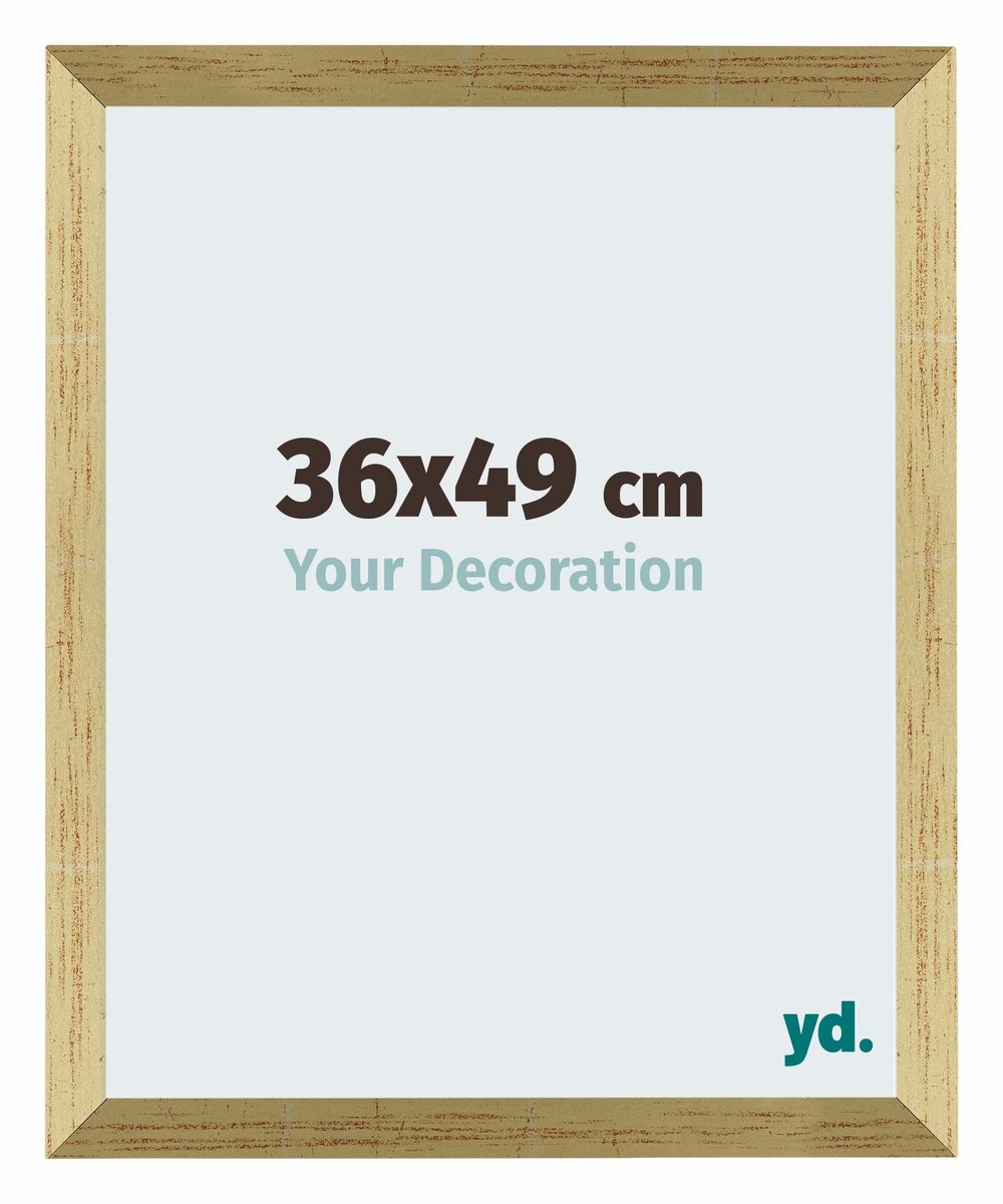 Your Decoration - Puzzellijst 36x49 cm - Goud Glans - Puzzellijst 500-1000 stukjes - MDF Fotolijst - Mura