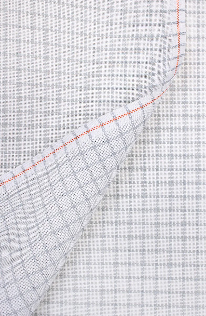 BORDUURSTOF EASY COUNT 25 CT, WHITE - ZWEIGART (100 x 100 cm)