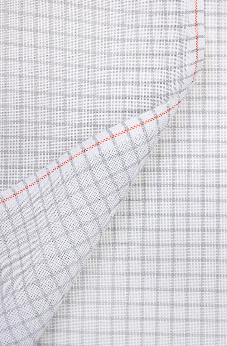 BORDUURSTOF EASY COUNT 25 CT, WHITE - ZWEIGART (50 x 50 cm)