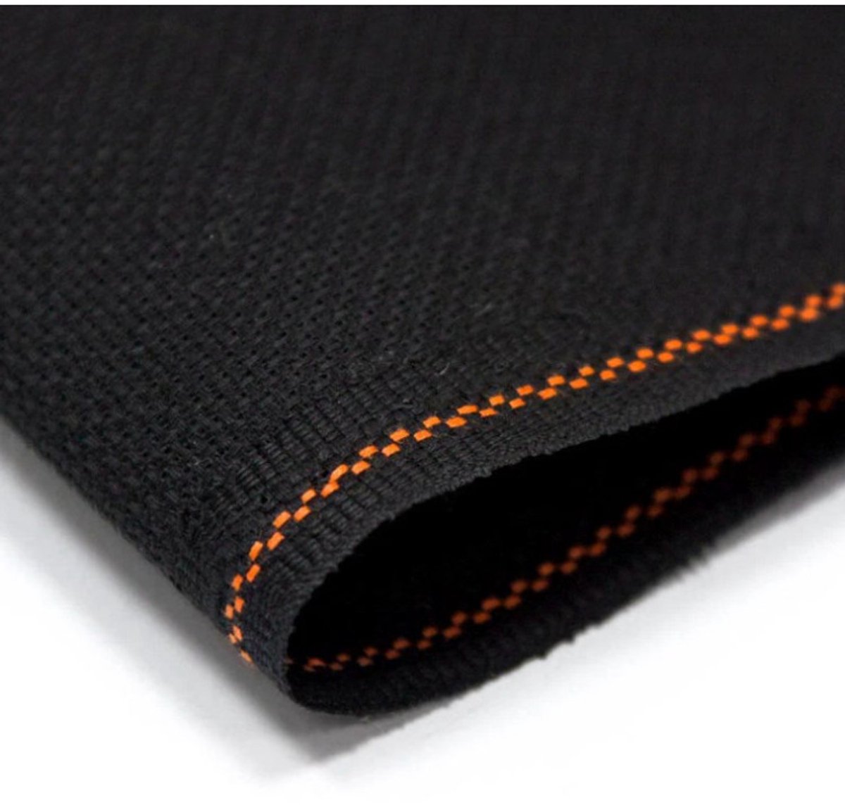 Borduurstof Aida 16 50 x 50 cm - zwart