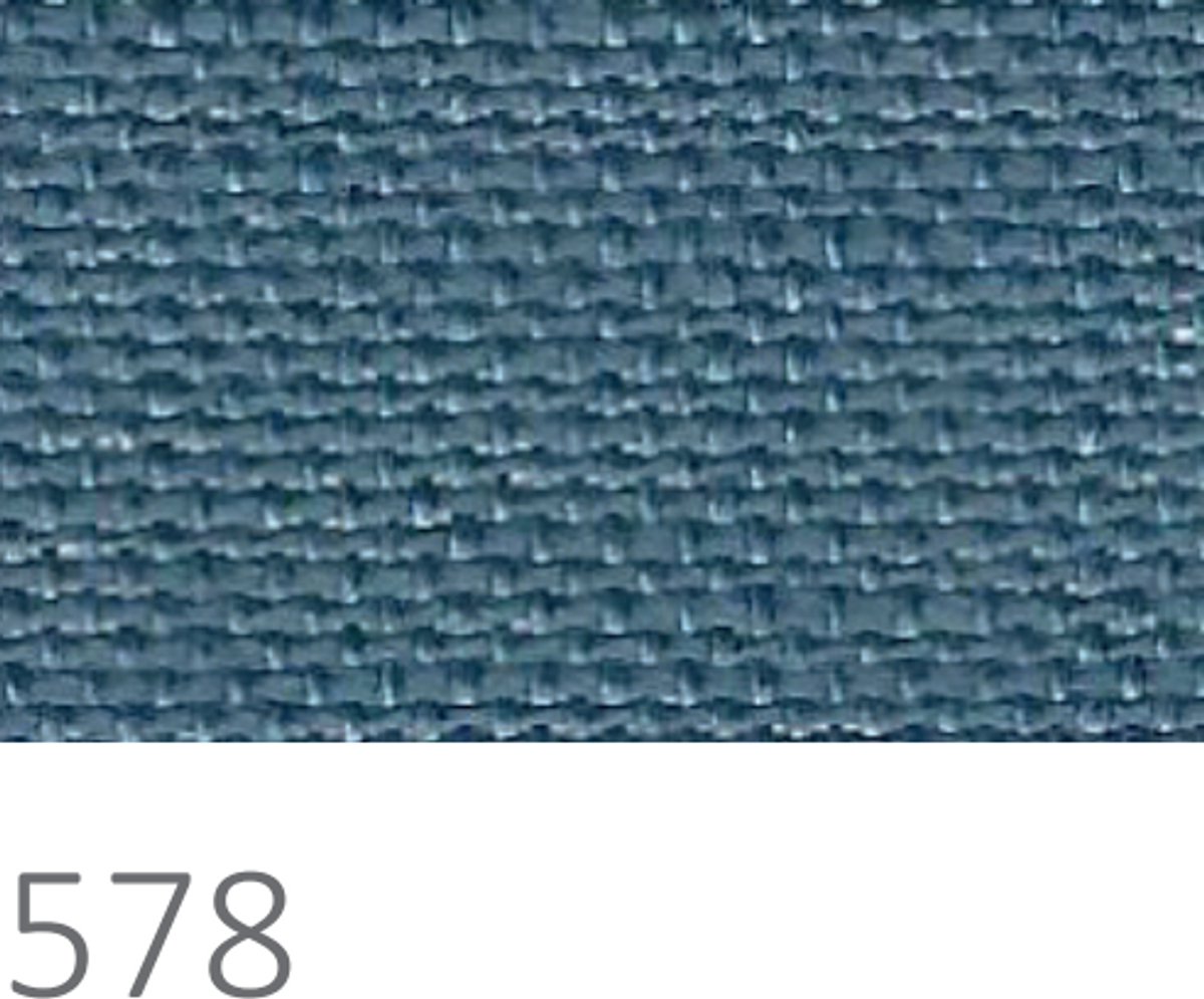 Borduurstof precut - Belfast 32ct (48 x 68 cm) - Zweigart - 100% Linnen - Donker Zeegroen - 578