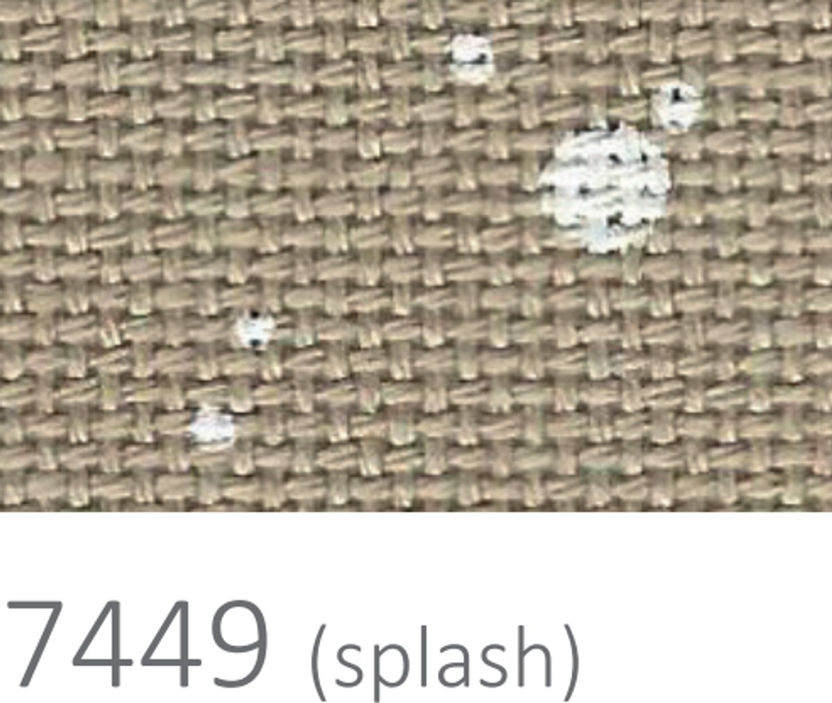 Borduurstof precut - Lugana 25ct 7449 (48 x 68 cm) - Zweigart - Splatz