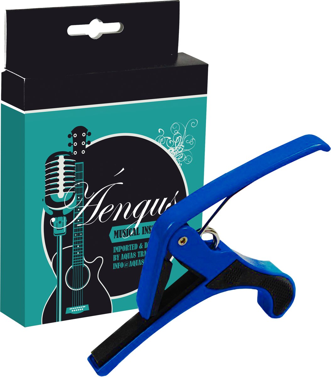 Guitar Capo - Gitaar Capodaster – blauw