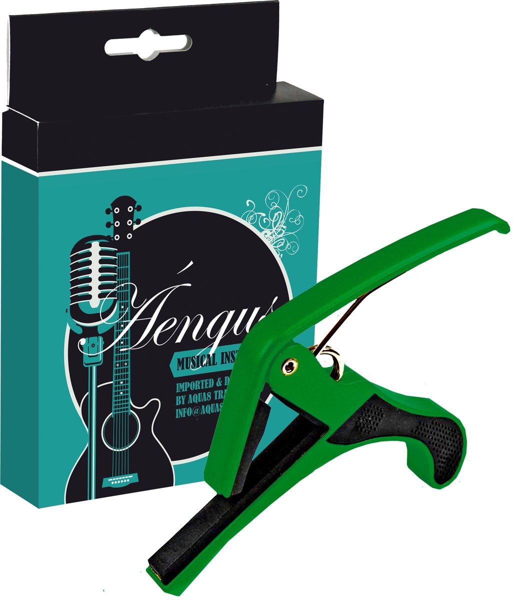 Guitar Capo - Gitaar Capodaster – groen