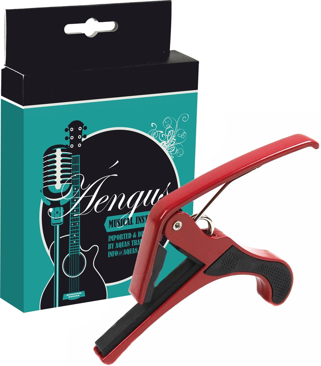 Guitar Capo - Gitaar Capodaster – rood