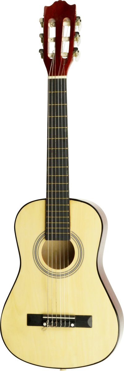 Áengus Klassieke 30” gitaar 1/2 kindergitaar - 76cm - naturel