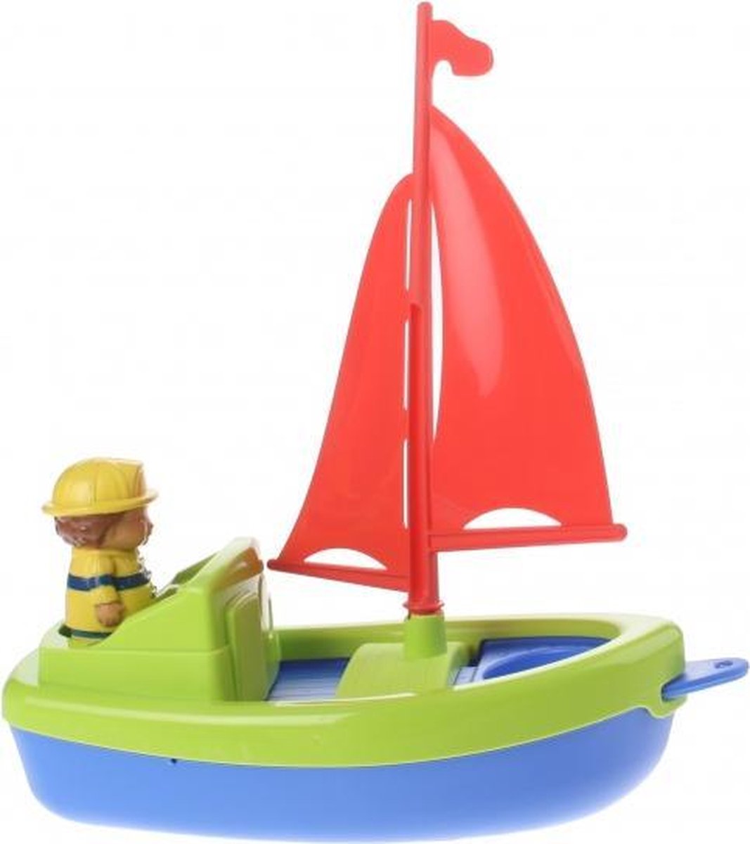 boot met figuur groen 22 cm