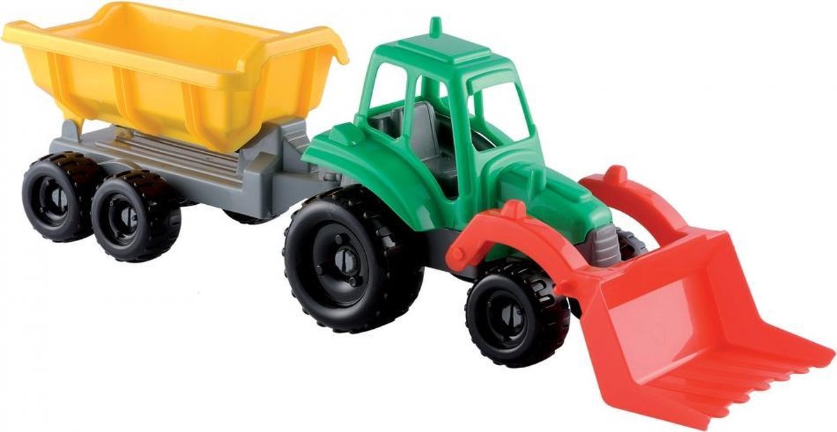 tractor met aanhanger 52 cm