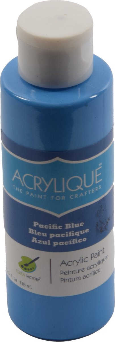 Acrylverf waterbasis Pacific blue