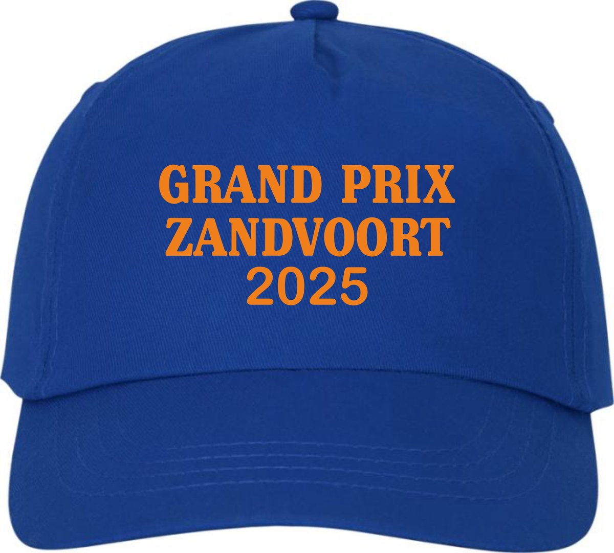 Cap - Pet Grand Prix Zandvoort - Unisex - Blauw met Oranje
