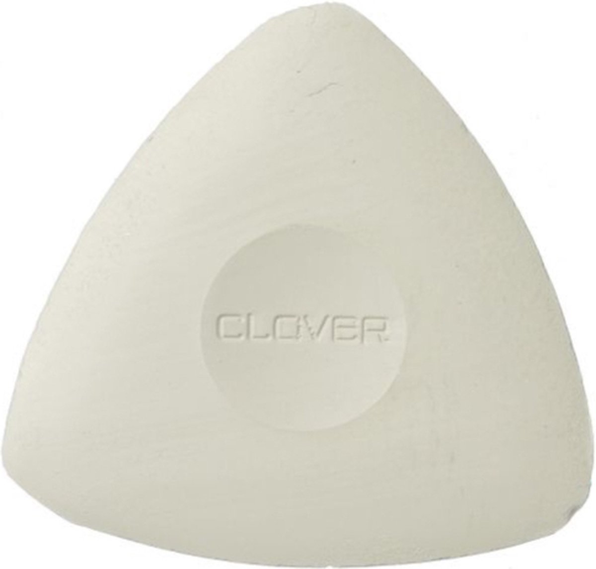 DRIEHOEK KLEERMAKERS KRIJT wit - 6 x 6 cm - scherpe rand voor nauwkeurig meten